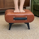 Minimalist Footstool With Hidden Storage