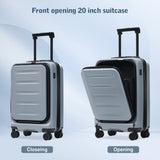 Hardside Luggage Set 5 Piece With Front Opening