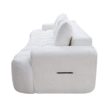 Extra Large Curved Front Compressed Sectional Sofa