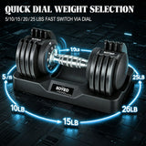 Adjustable Dumbbell Set