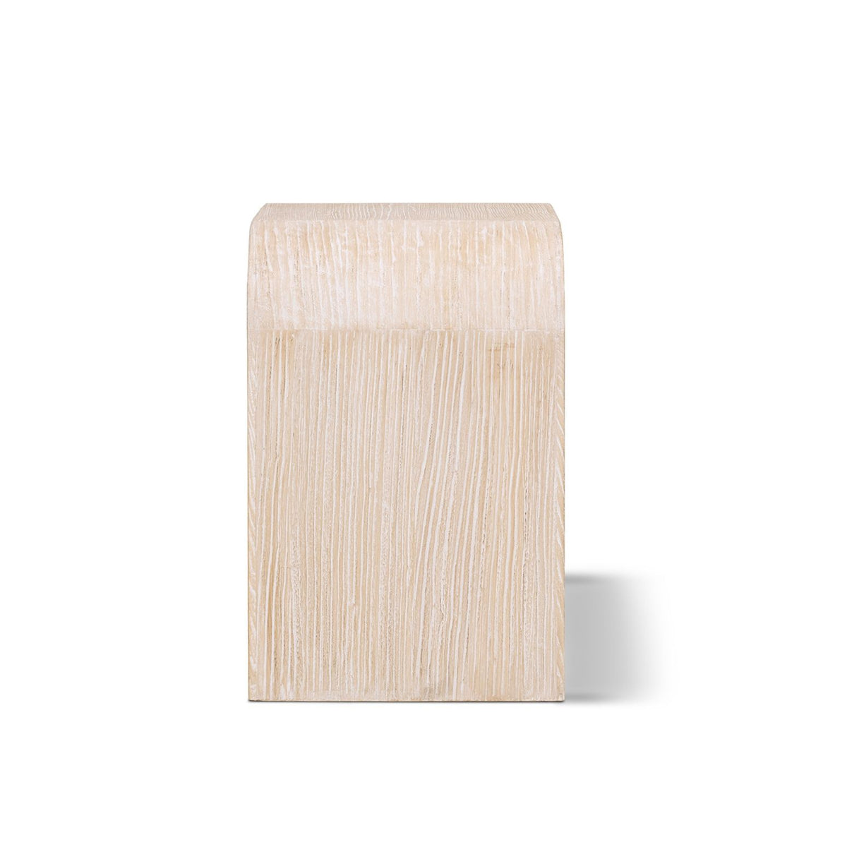 Dune - Side Table - White Washed