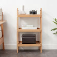 3 Tier Rack, Premium Storage Organizer - Natural - Ladder Bookcases - Alpine Outlets