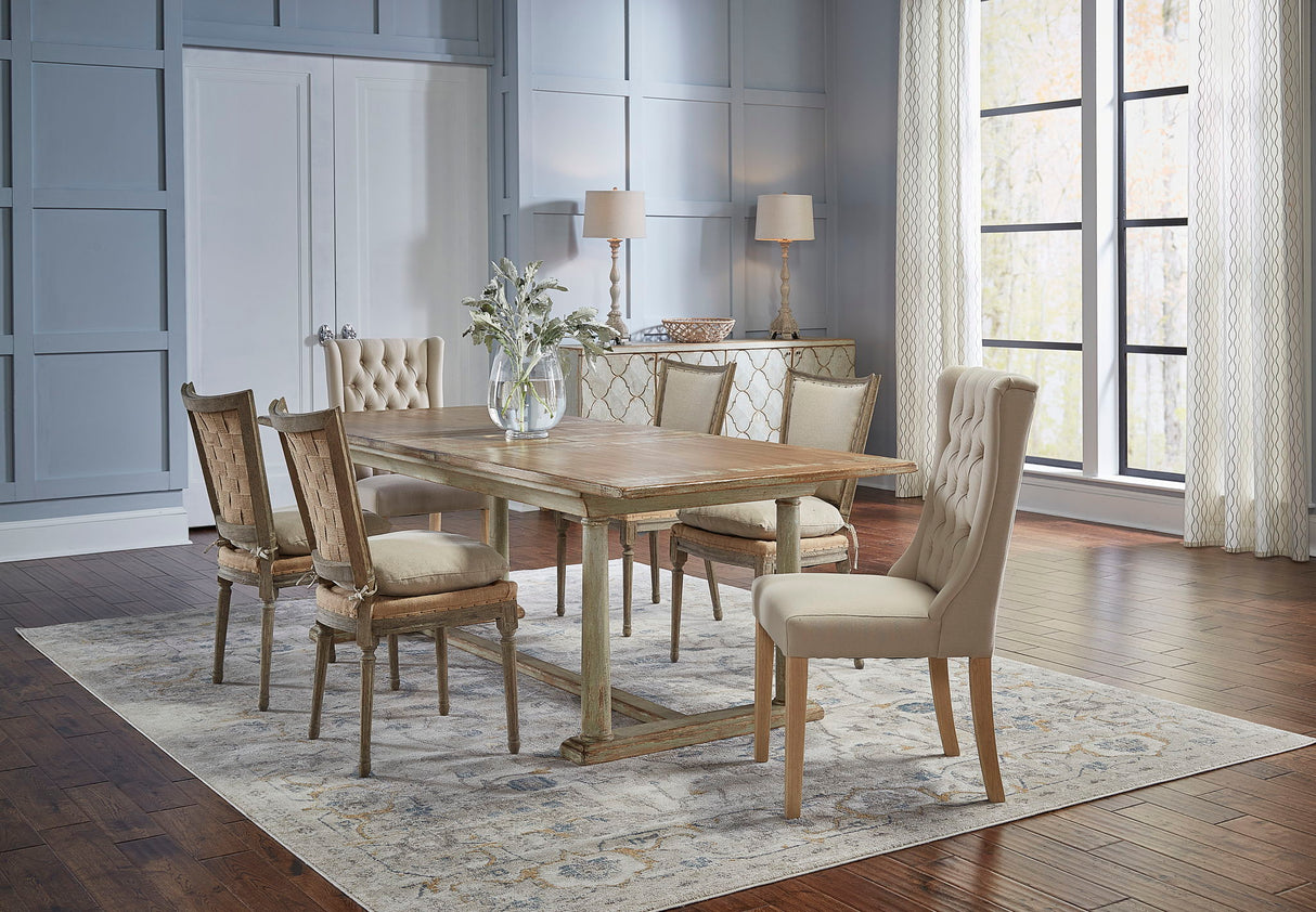 Milton - Chair With Cushion (Set of 2) - Gray