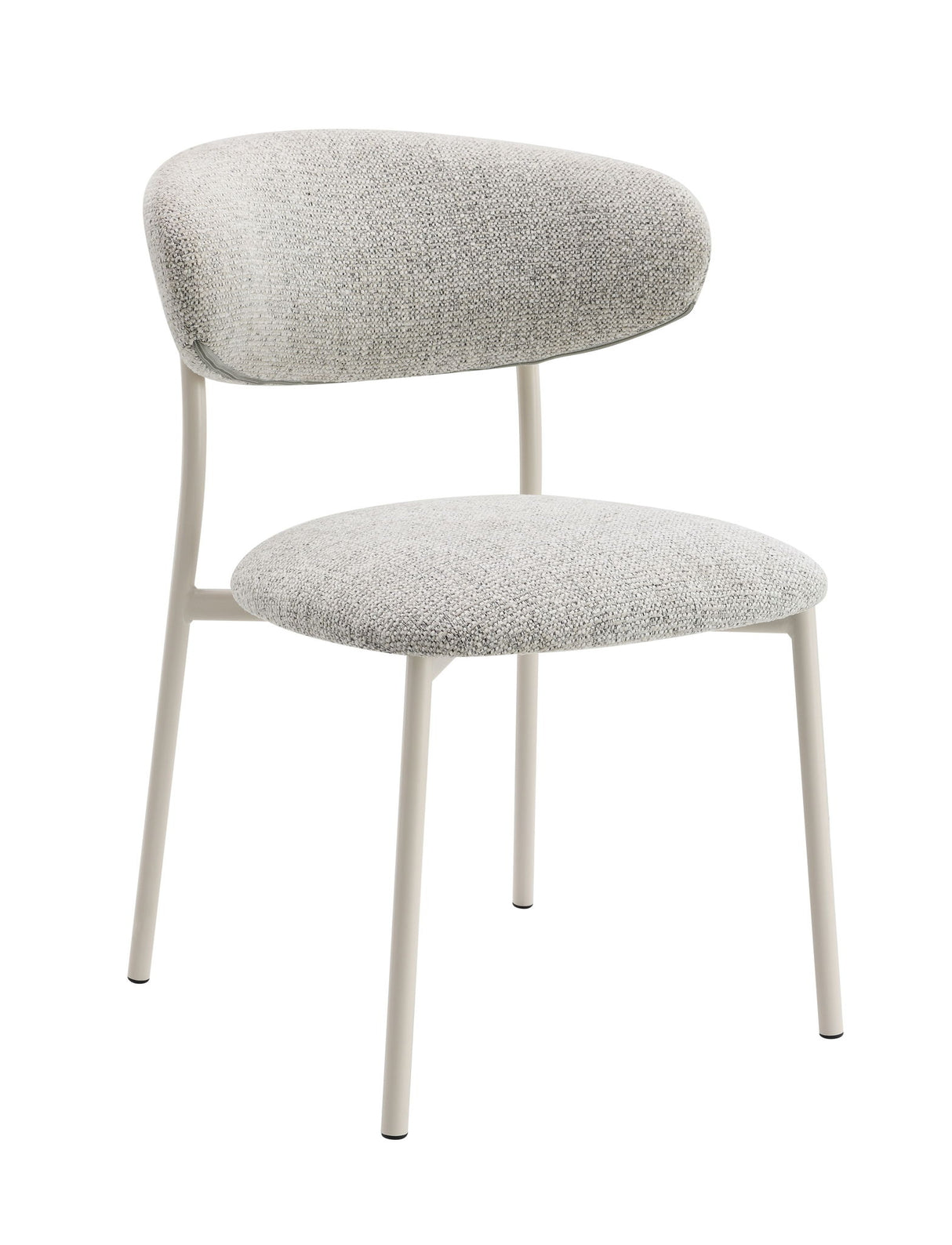 Kalam - Fabric Side Chair (Set of 2) - Light Gray - Chair Sets - Alpine Outlets