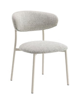 Kalam - Fabric Side Chair (Set of 2) - Light Gray - Chair Sets - Alpine Outlets