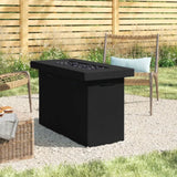 Propane Fire Pit Table Outdoor Patio Heater Reinforced Cement 42x25in
