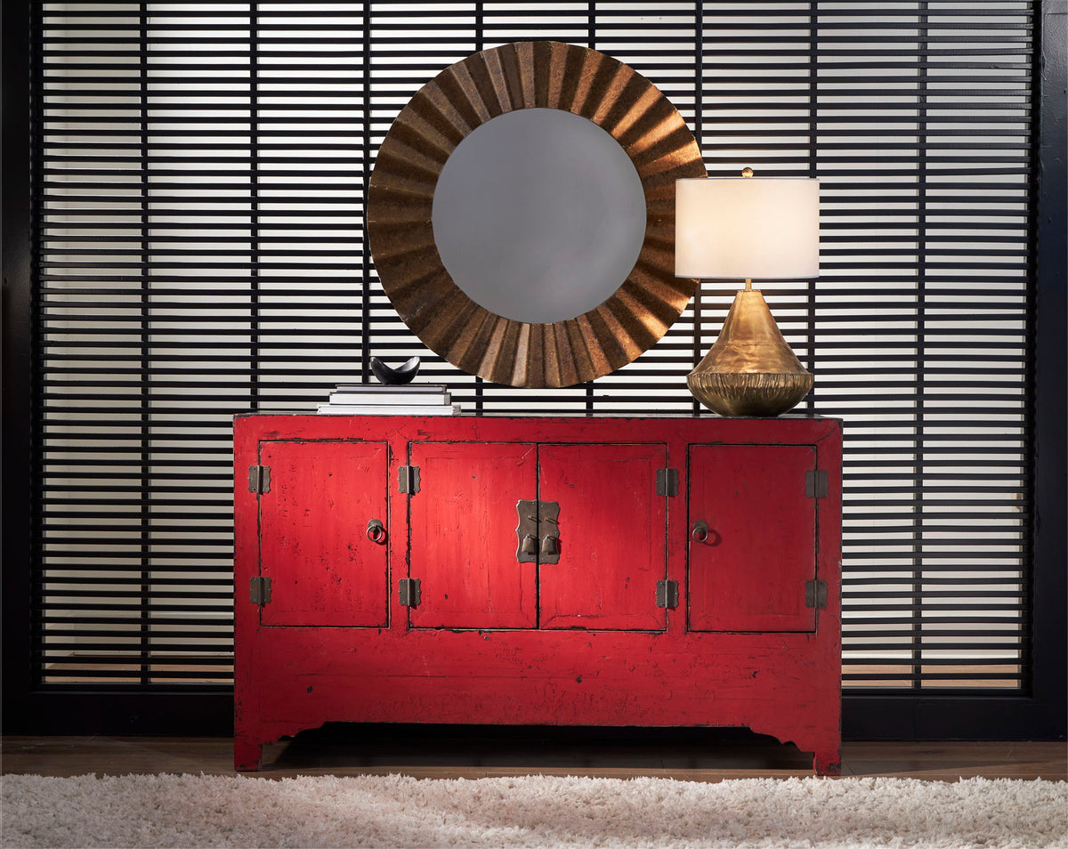 Rosen - Antique Sideboard - Red