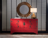 Rosen - Antique Sideboard - Red