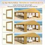 Outdoor Party Tent For Events - Brown