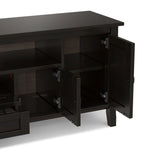 Warm Shaker - TV Media Stand - Hickory Brown