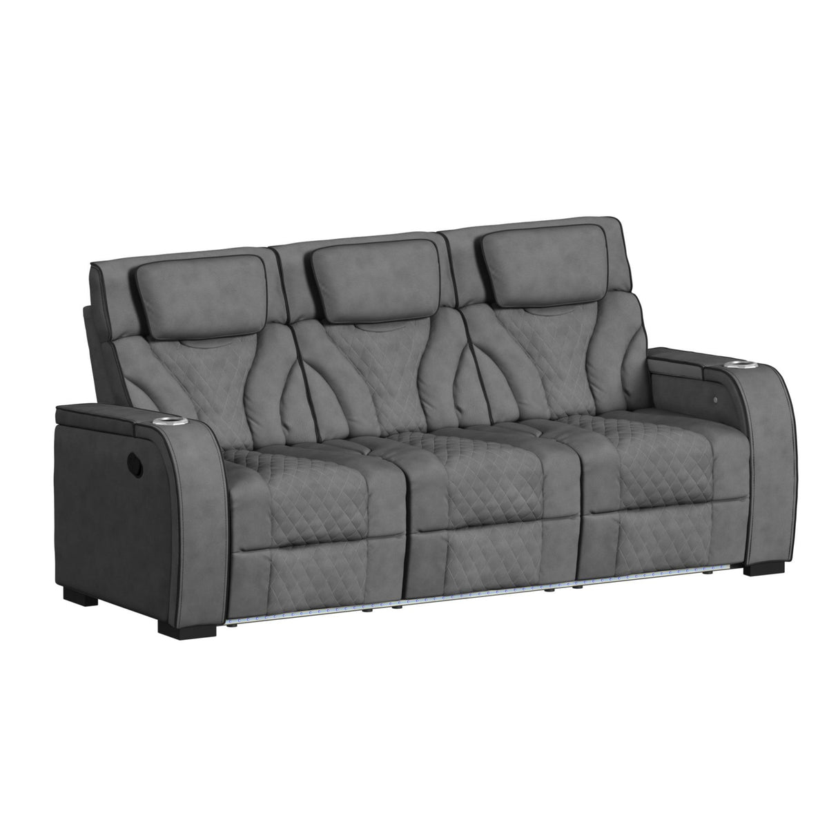 Blitz - Motion Sofa With DDT, Reading Light, Wireless Charger And LED