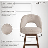 Adrian - Swivel Barstool
