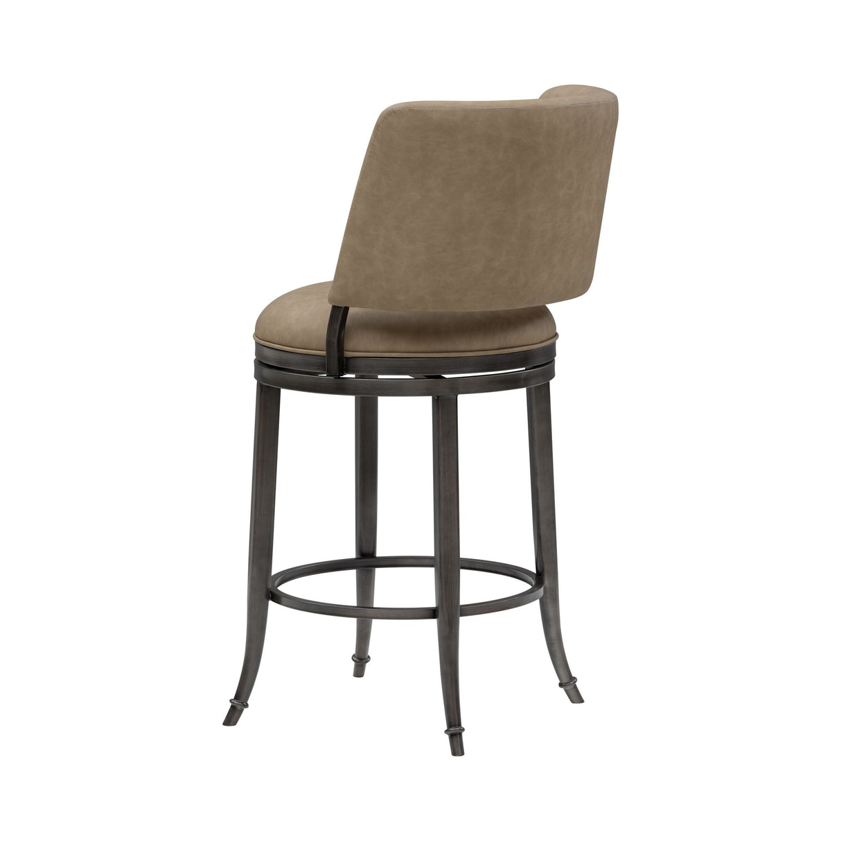 Torres - Upholstered Swivel Counter Height Barstool