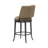 Torres - Upholstered Swivel Counter Height Barstool