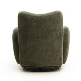 360° Swivel Accent Chair For Living Room - Olive Green