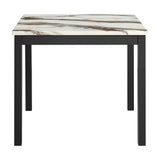 Dalia - 5 Piece Square Counter Set - Black