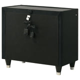 Mika - 2 Drawer LED Nightstand With USB