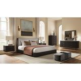 Clayten - Dresser - Espresso / White Marble - Dressers available at Alpine Outlets in Denver