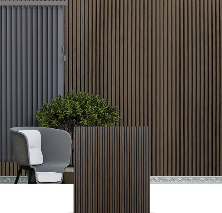 RooAoo Walnut JK 004 Acoustic Wood Slat Wall Panel