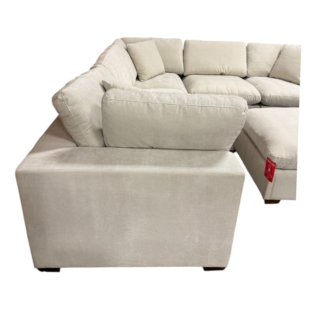 Coaster Lakeview 6 - piece Modular Sectional Sofa Ivory - Furniture available at Alpine Outlets in Denver