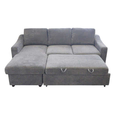 Coddle Aria Fabric Sleeper Sofa with Chaise (ID N012349) - Furniture available at Alpine Outlets in Denver