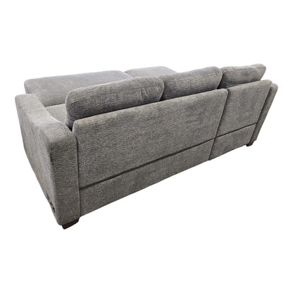 Coddle Aria Fabric Sleeper Sofa with Reversible Chaise Gray - Used Like New - (ID U8374) - available at Alpine Outlets in Denver