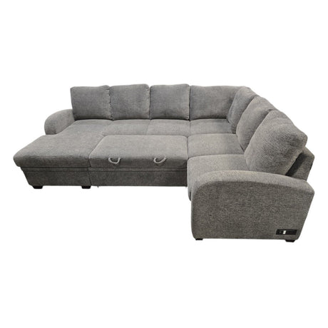 Coddle Aria Sleeper Sectional with Reversible Chaise and Storage (ID L763819) - Furniture available at Alpine Outlets in Denver