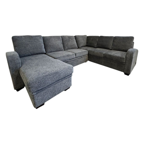 Coddle Aria Sleeper Sectional with Reversible Chaise and Storage (ID U024378) - Living Room Furniture available at Alpine Outlets in Denver