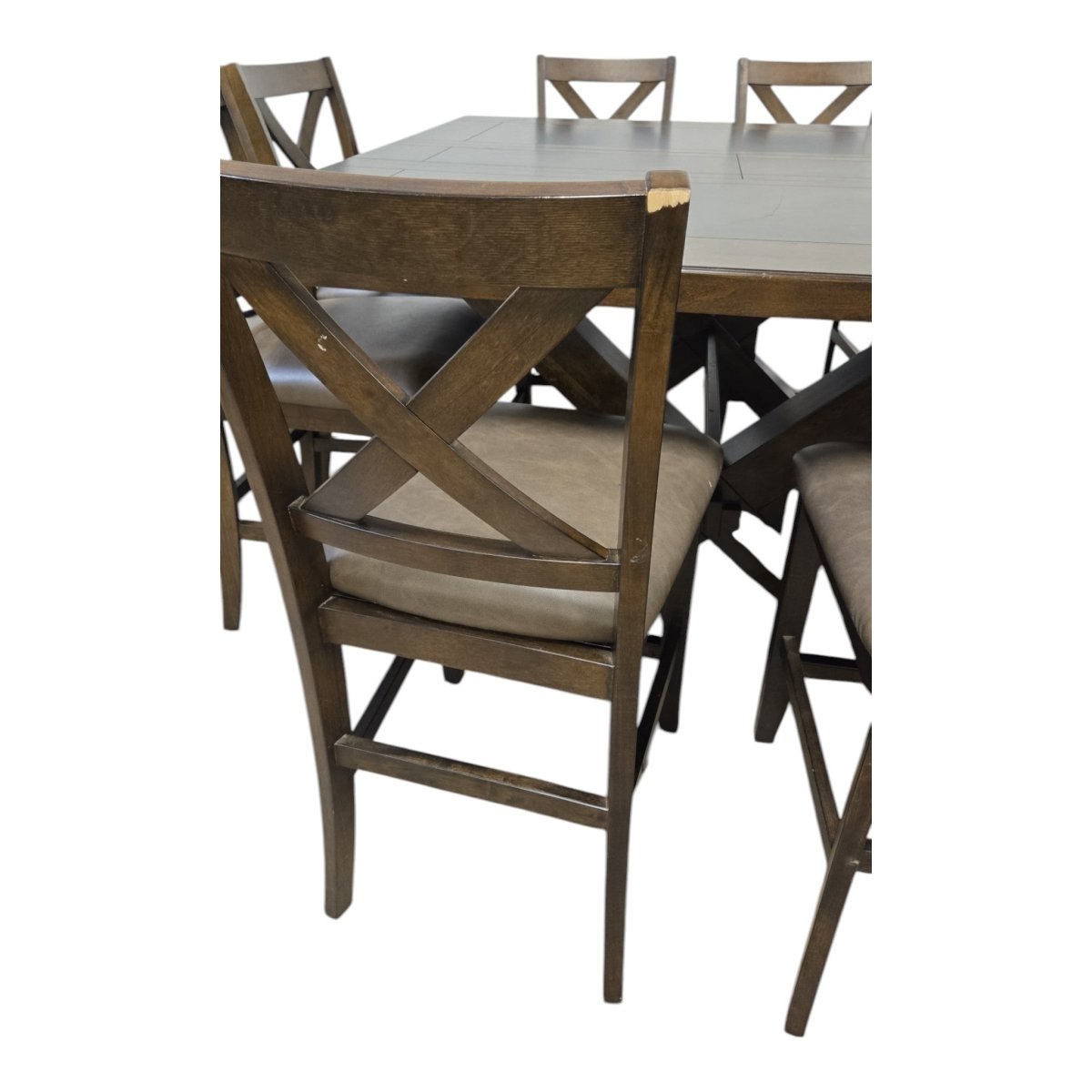 Collins 9 - piece Counter - Height Dining Table Set - (G5271) - available at Alpine Outlets in Denver