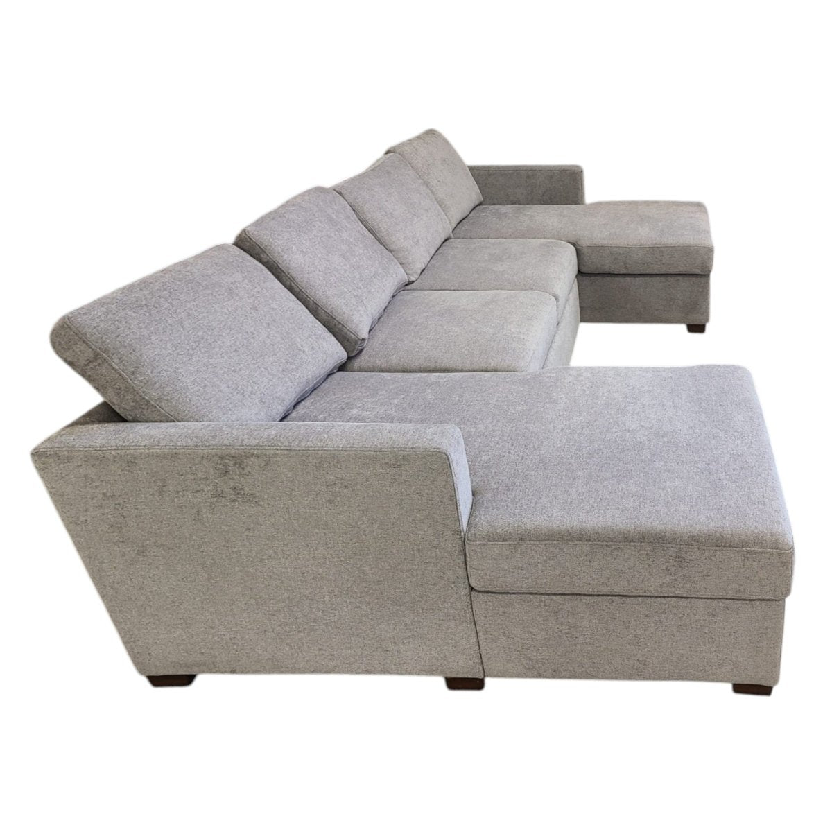 Corvallis Fabric Convertible Sectional - Furniture available at Alpine Outlets in Denver