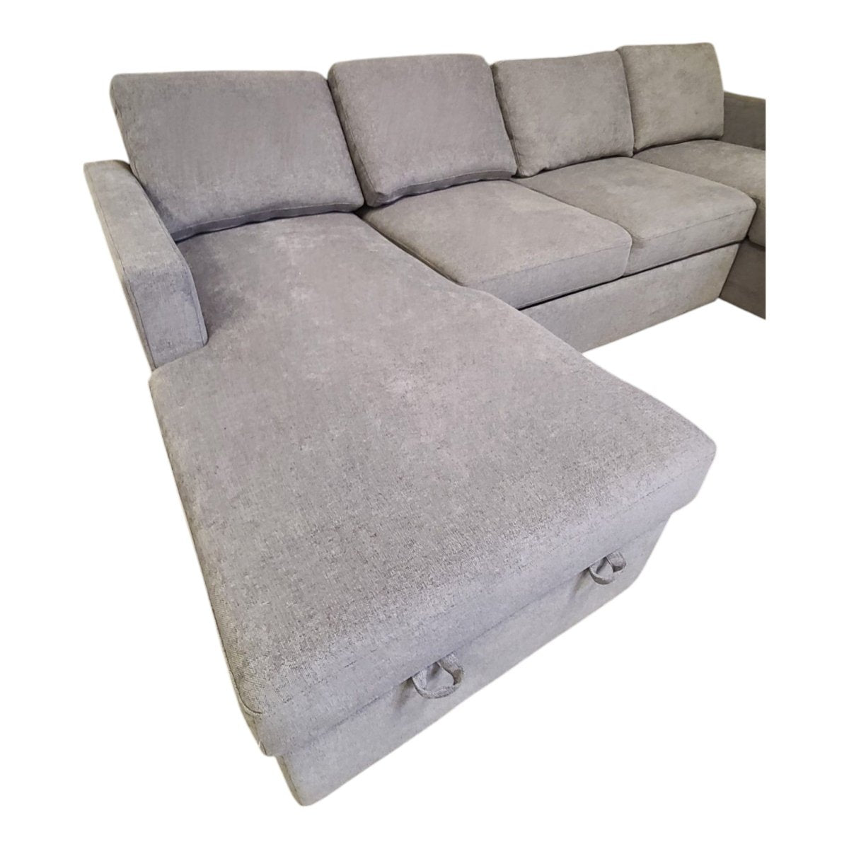 Corvallis Fabric Convertible Sectional - Furniture available at Alpine Outlets in Denver