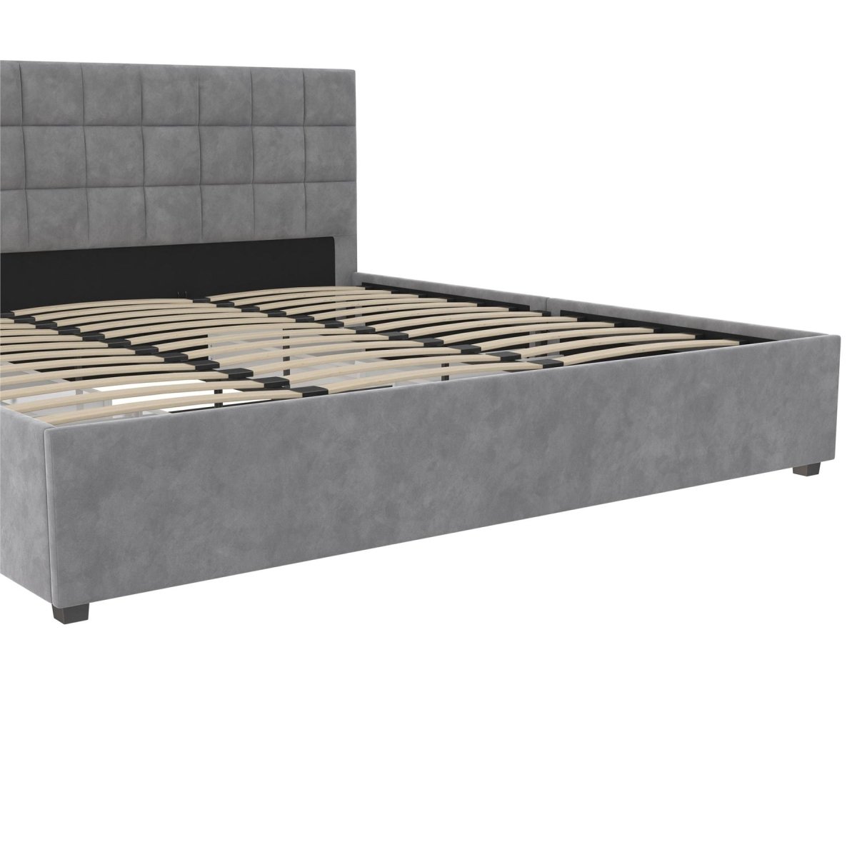 CosmoLiving Serena Upholstered Bed with Drawers - King Size - available at Alpine Outlets in Denver