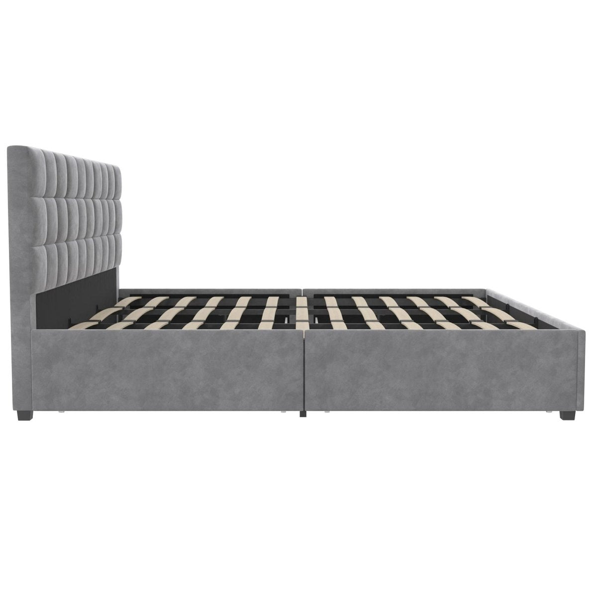 CosmoLiving Serena Upholstered Bed with Drawers - King Size - available at Alpine Outlets in Denver