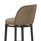 Eunice - Faux Leather Upholstered Swivel Barstool