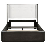 Bangor - Wingback Bed With Upholstered Headboard