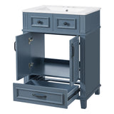 Bathroom Vanity With Sink, Storage Cabinet