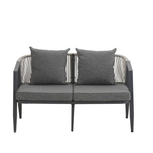 U_STYLE Durable and Comfortable Outdoor Seating Set, Suitable for Patios, Lawns, and Poolsides