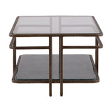 Buckroe - Coffee Table - Dark Brown / Black