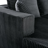 U-Shaped Modular Sectional Sofa With Double Chaise, Oversized Deep Seat For Living Room