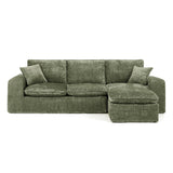 Sectional Sofa With Moveable Ottoman