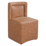 Vintage Upholstered Dining Chairs (Set of 2)