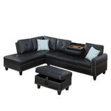 Irine - Sectional Sofa With Ottoman