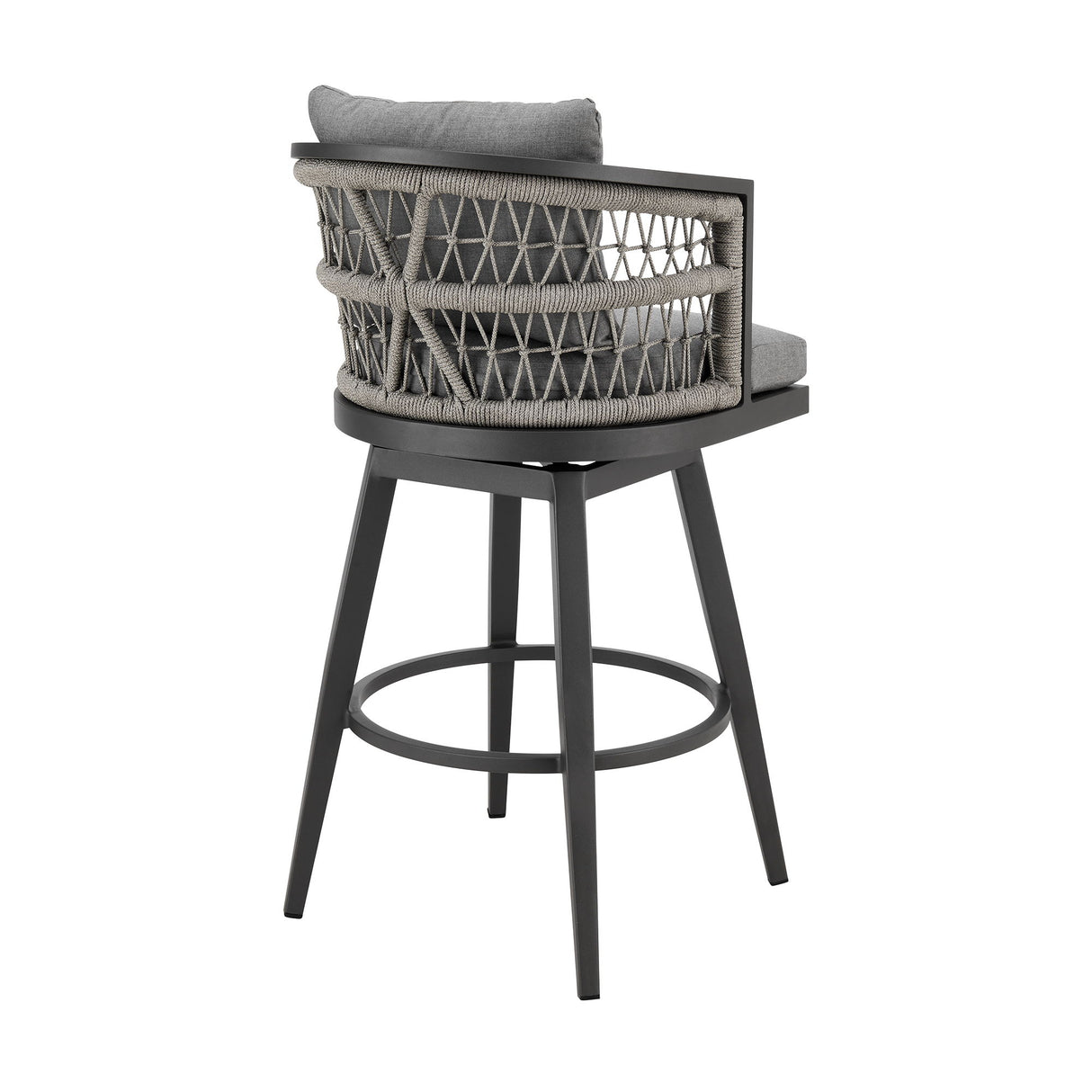 Zella - Outdoor Patio Swivel Bar Stool Set