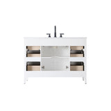 Elegant Lighting Millie Free Standing Vanity Set - White