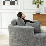 Single Sofa, Sleeper Chair For Living Room - Gray