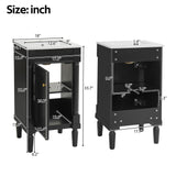 French Style Bathroom Cabinet With Sink, Adjustable Shelf