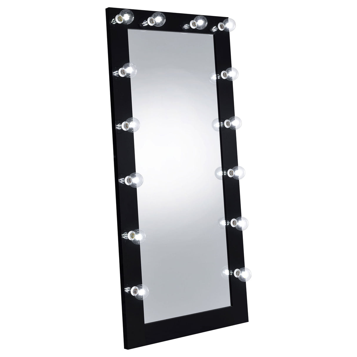Theron - Floor Mirror With LED Lighting