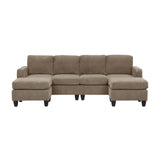 Modular Sectional With 2 Ottomans
