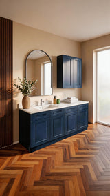 Shaker Wall Cabinet With Soft Close Hinges, Adjustable Shelves, Double Door