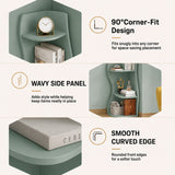 5 Tier S - Shaped Corner Shelf For Living Room